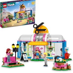 LEGO Friends Pet Grooming Salon - Pink, Yellow, and Blue